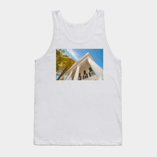 Rising columns of Windham County Courthouse, Vermont USA Tank Top